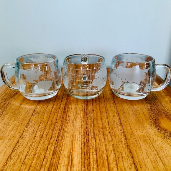Vintage Nestle Nescafé Global Coffee Mugs - Set of 3 - Picture 1 of 16